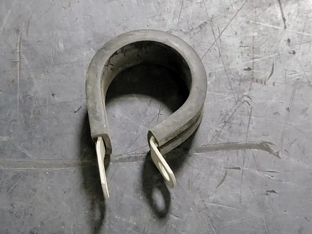 1" Cushioned Hose Clamp Loop Strap (Bag of 50)
