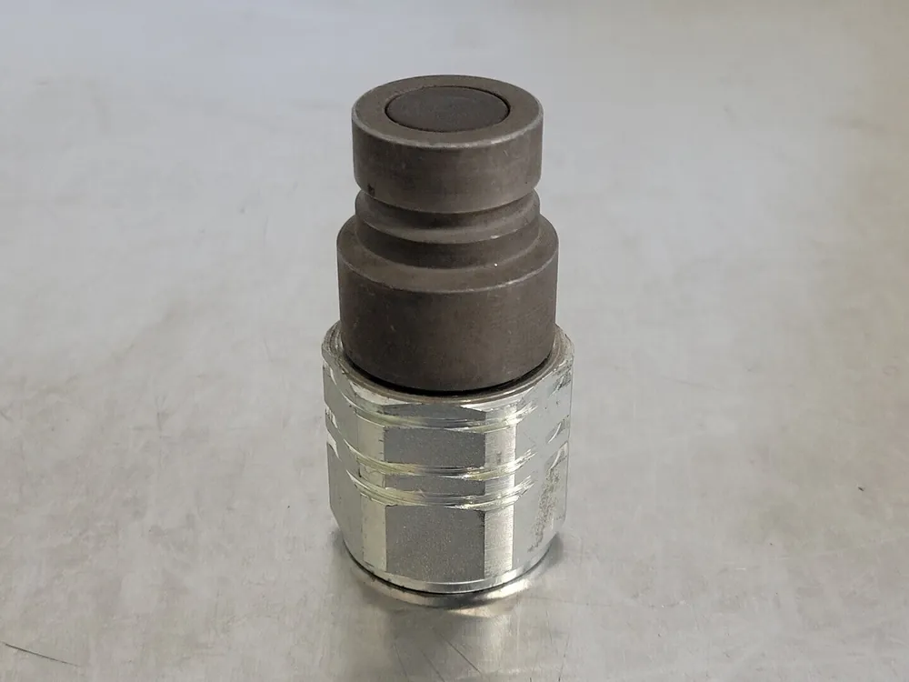 5/8" Flat-Face Hydraulic QD Coupling Male F-12 ORB (Bag of 2)
