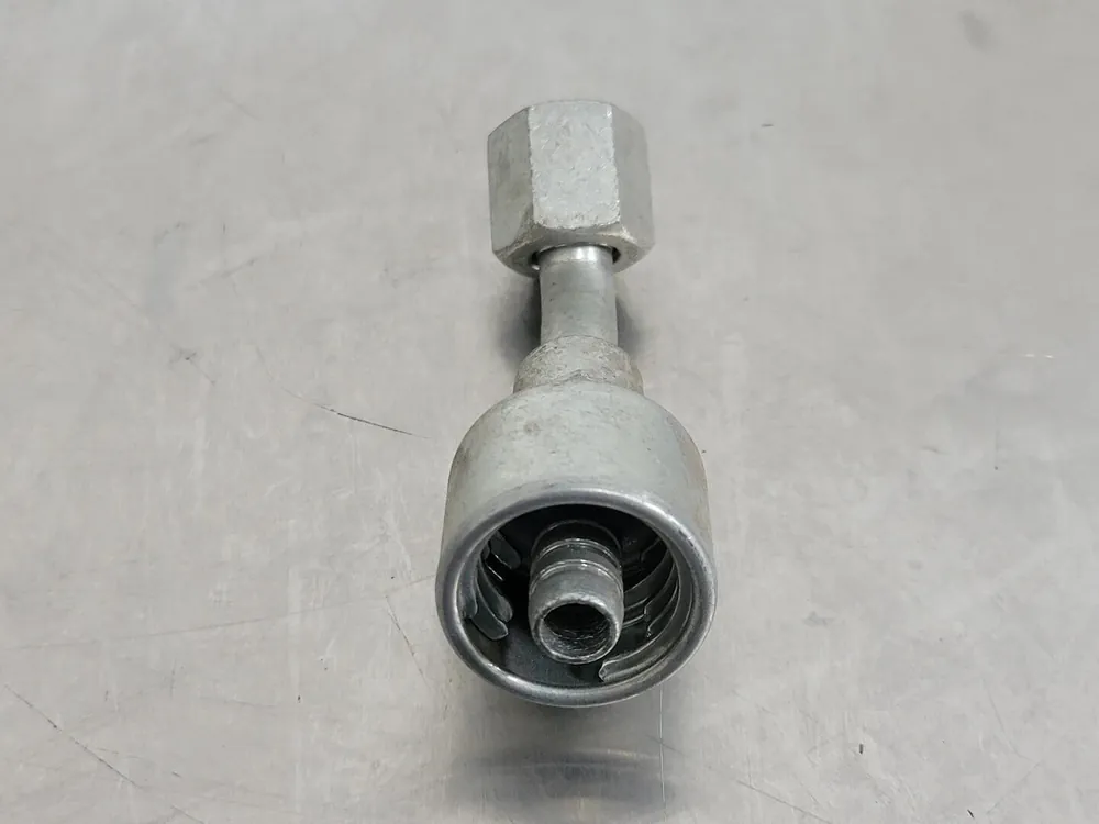 3/8" Hose End Crimp 6G-6FJX45S G25175-0606 (Bag of 19)