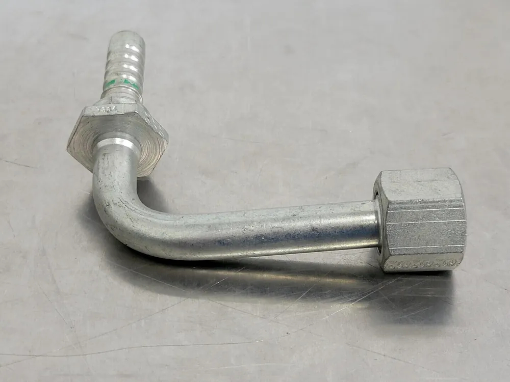 1/2" 90 deg Hose End Crimp 8GS-8FFORX90 (Bag of 8)