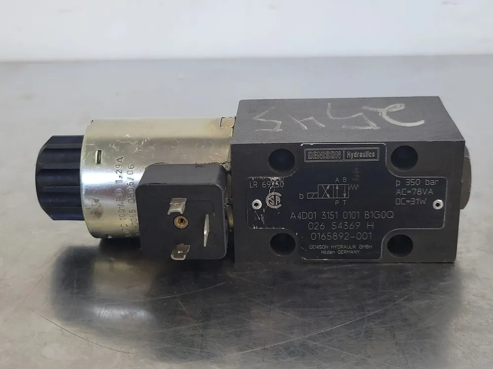 Hydraulic Directional Control Valve A4D01-3151-0101-B1G0Q 24VDC 350 bar