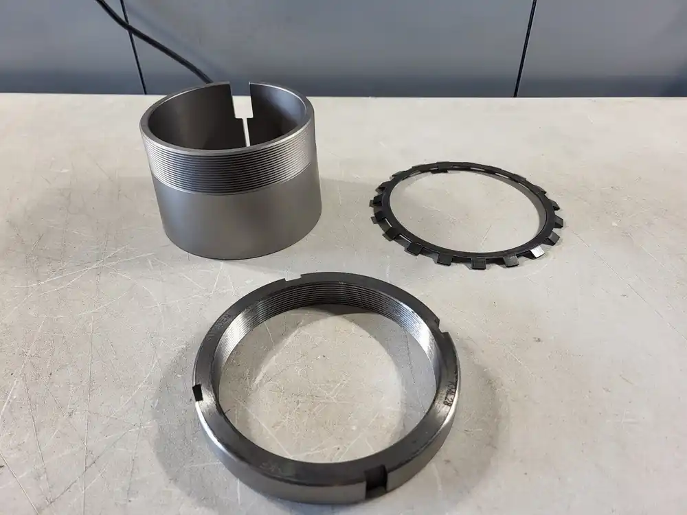 Adapter Sleeve HA3128, 125mmx165mmx180mm w/ KM Locknut & MB Lock Washer