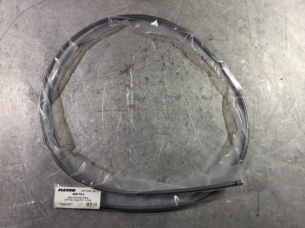 Bare Armored Cable w/ Hinge Pin AC6-72-1
