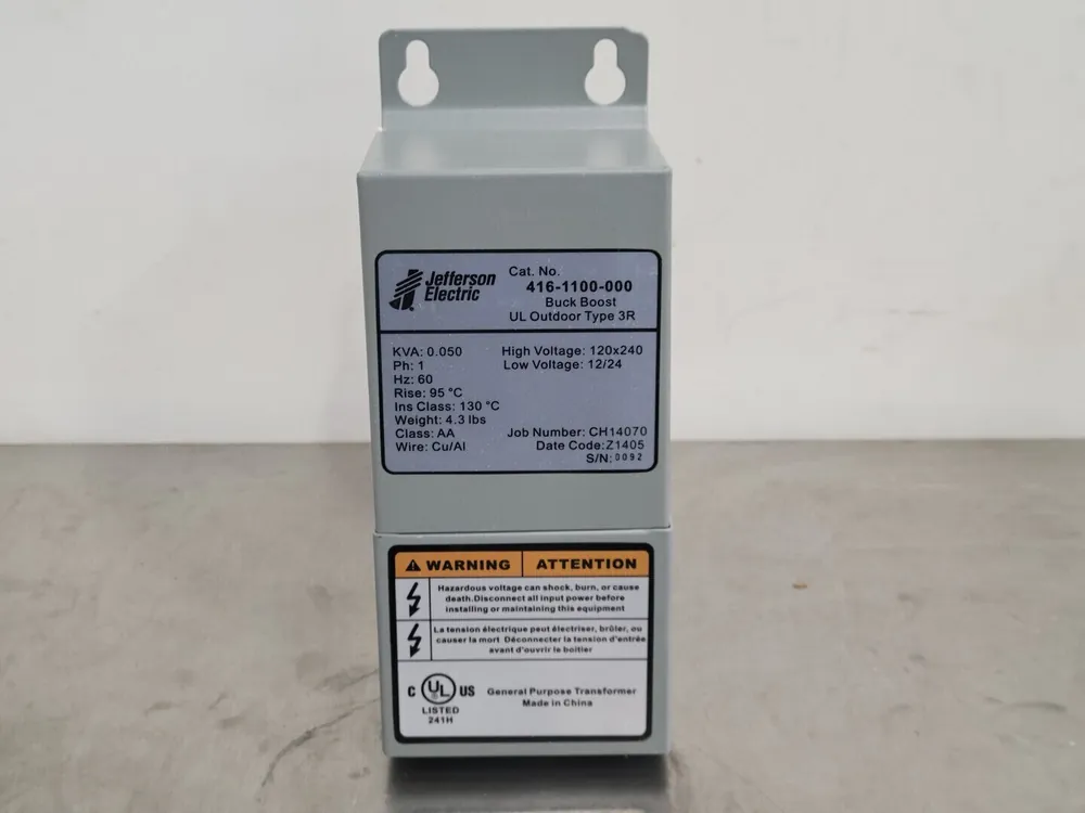 50VA Wet Listed Transformer Outdoor 416-1100-000