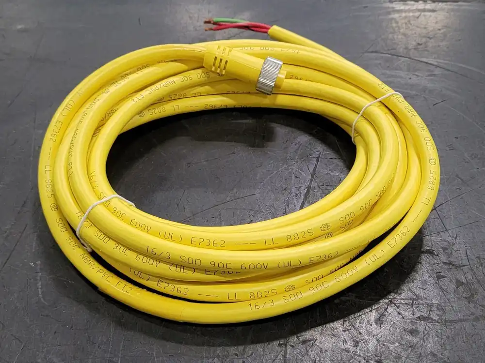 20 ft., 16/3 AWG, SOO Female Straight Cordset 103000C01F2001