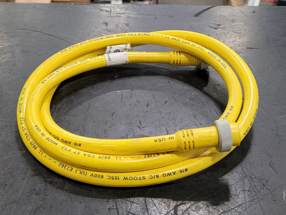 6 ft., 7 Amp, 600 Volts, STOOW Mini-Line Connector X8989-34