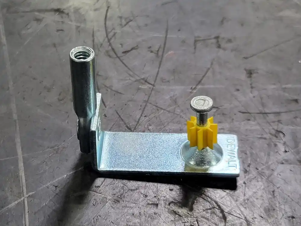 0.300 Head Pin 1" Rod Hanger Ceiling Clip & 1/4" Post Nut (Box of 29)