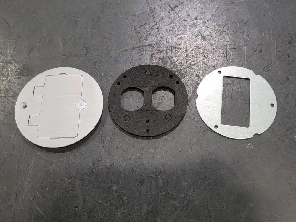 Receptacle Cover Plate 895TGFIAL