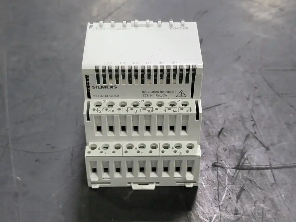 24-250 VDC Relay Output Module TXM1.6R