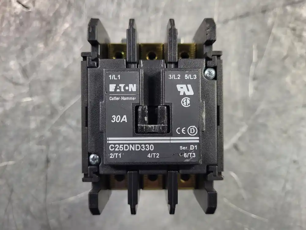 30 Amp, 3 Pole, 208-240 VAC Coil Contactor C25DND330