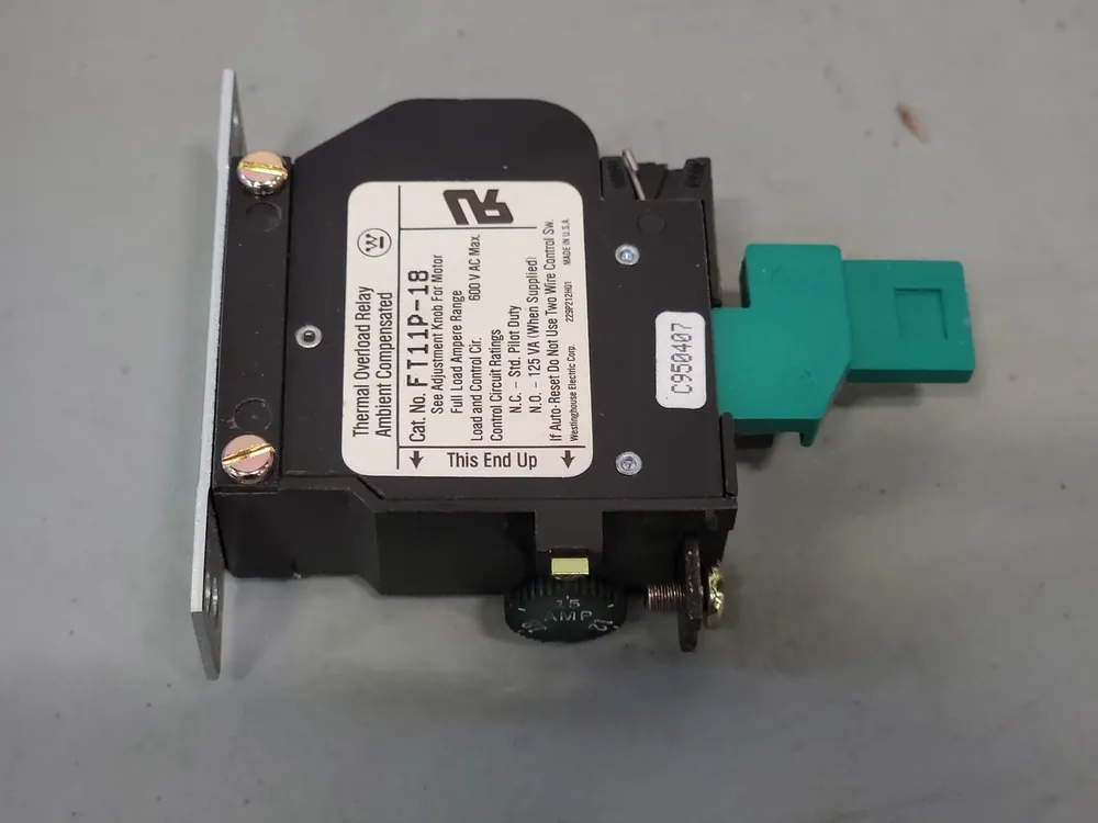 12-18 Amp Thermal Overload Relay FT11P-18