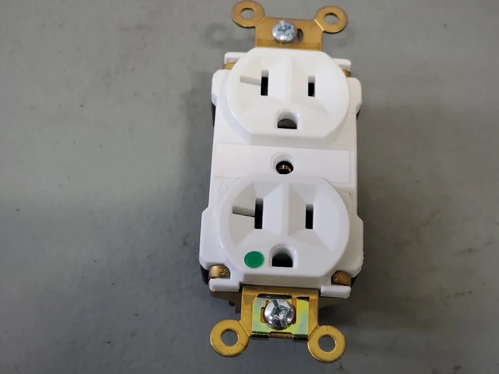 20A 125V PlugTail Duplex Receptacle PT8300-W (Box of 10)