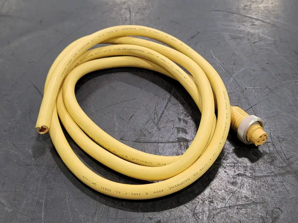 6 ft., 10 Amp, 600 Volts Cord Connector w/ Socket Contacts MEC1047M