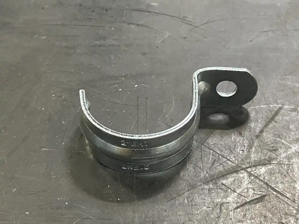 2" EMT 1-Hole Conduit Steel Strap CSE2001 (Box of 20)