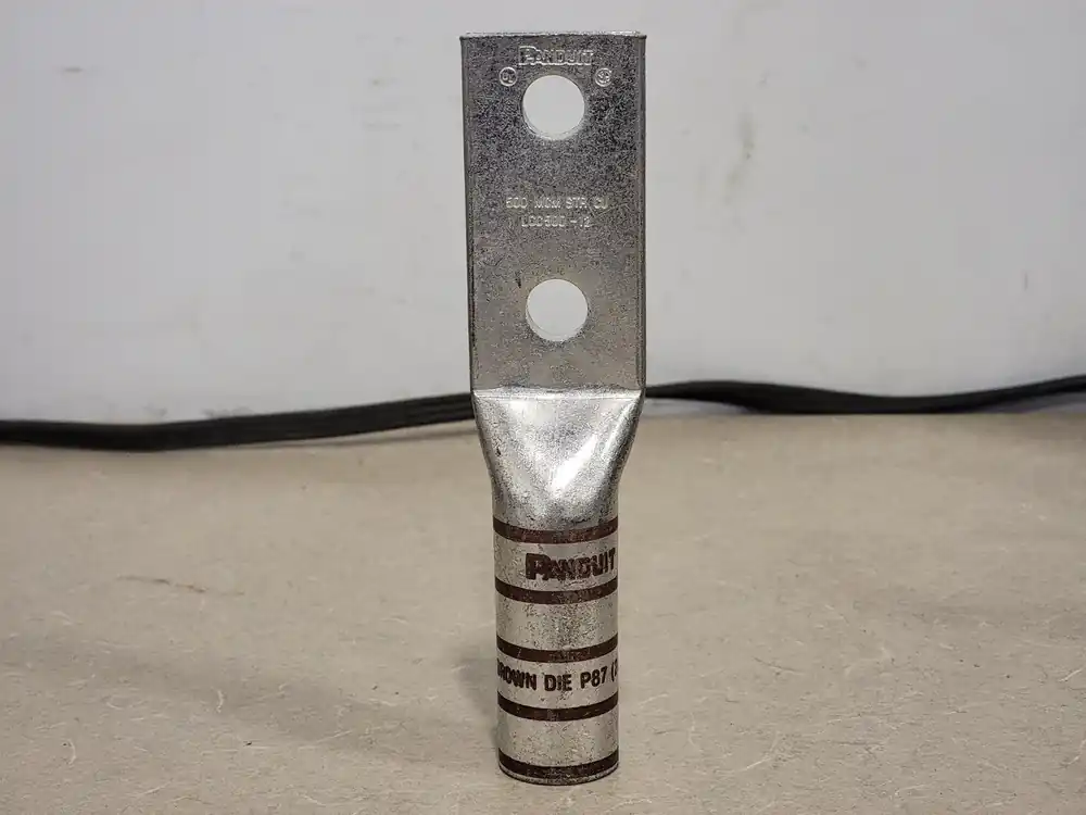 500 MCM STR 2 Hole Compression Lug Brown Die P87 No. LCC500-12