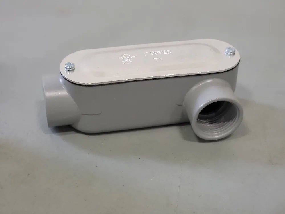 1" PVC Conduit Body T1 (Box of 3)