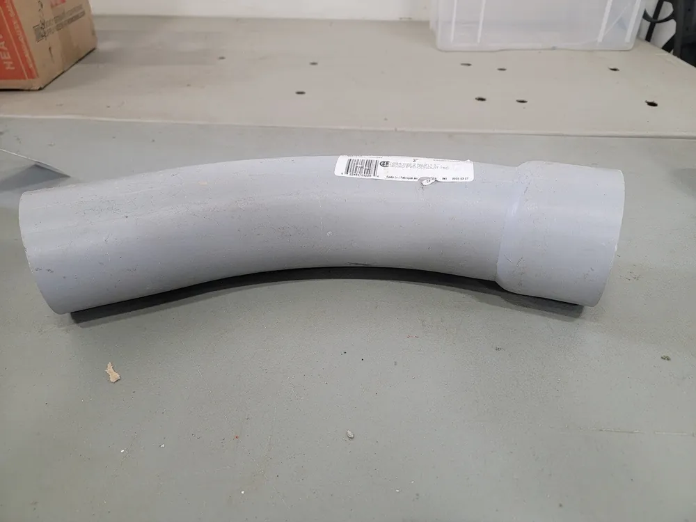 3" 45-Degree Elbow Conduit 069208