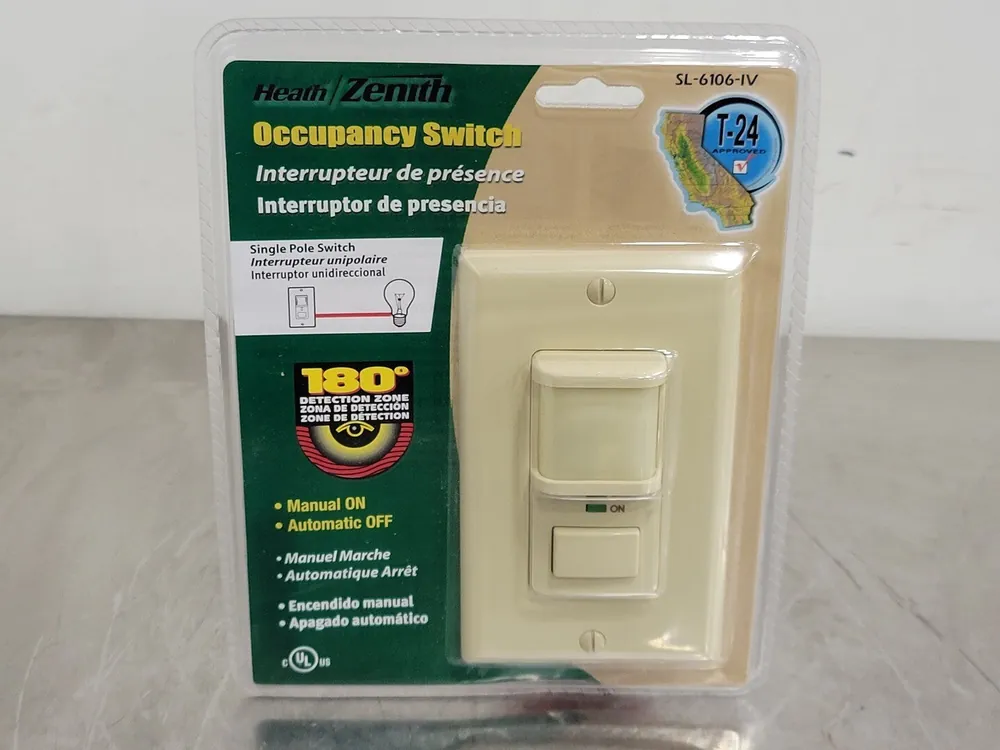 Single Pole Occupancy Sensor Switch SL-6106-IV (Box of 6)
