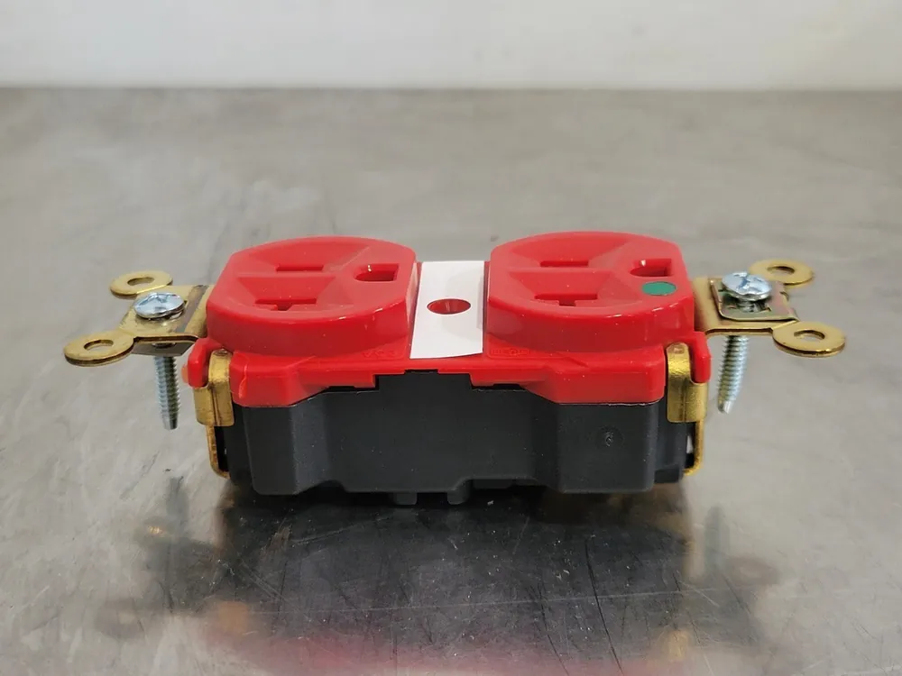 20A 125V PlugTail Duplex Receptacle PT8300-RED (Box of 9)