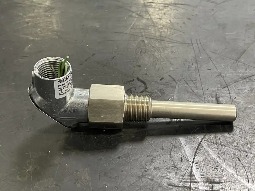 Immersion Temperature Sensor QAE2032.005, NTC 10K Ohm TYPE 3, 2.5 in. Probe