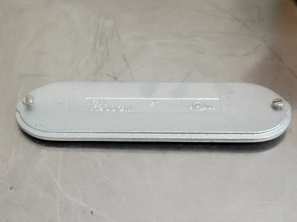 2" Conduit Body Cast Cover K200CM (Box of 2)
