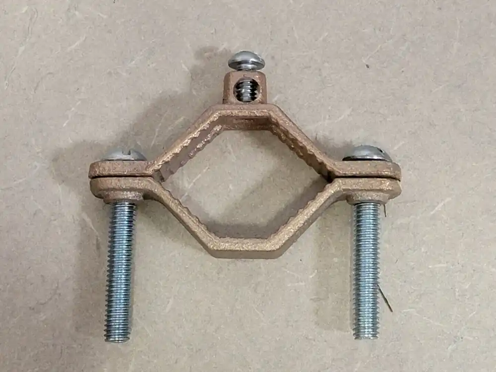 1-1/4" to 2" Bronze Bare Ground Clamps 27 (Box of 5)