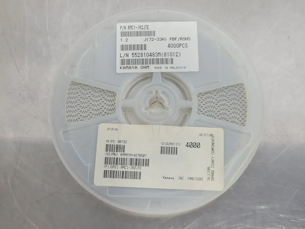 RMC1-1R2JTE Chip Resistor 2512, 1.2 ohm 5% 1W (Reel of 4000 pcs)