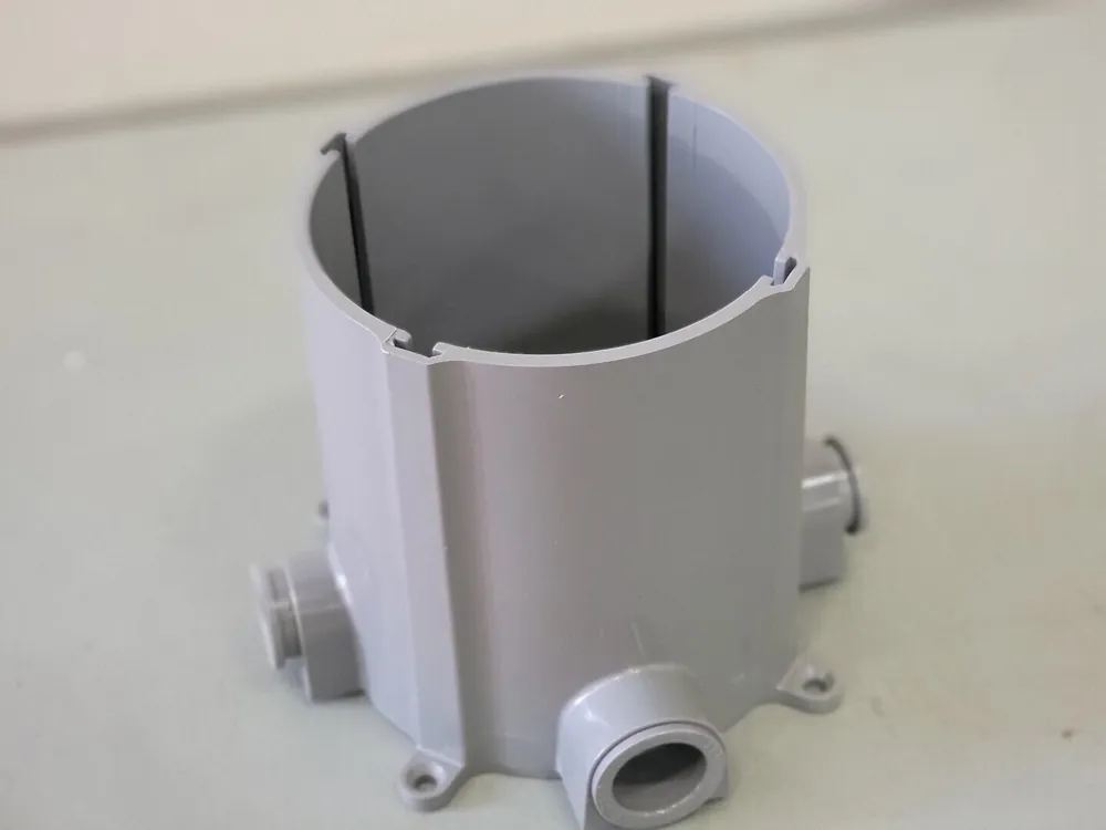 3" Round Plastic Floor Box PFB1