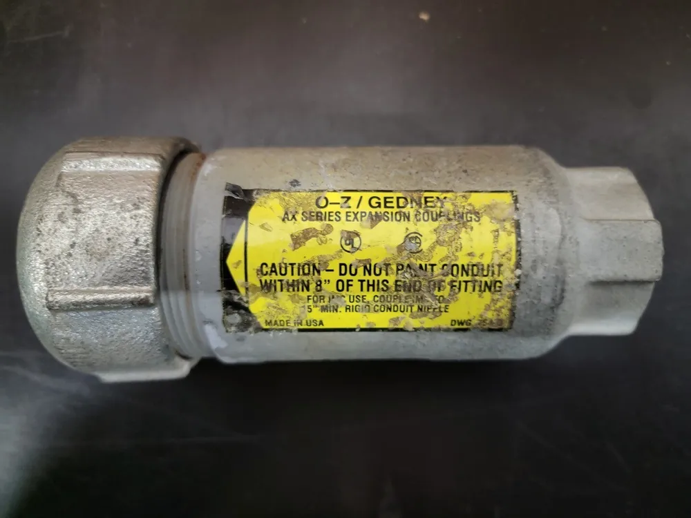 1 1/4" Expansion Coupling O-Z/Gedney AX125