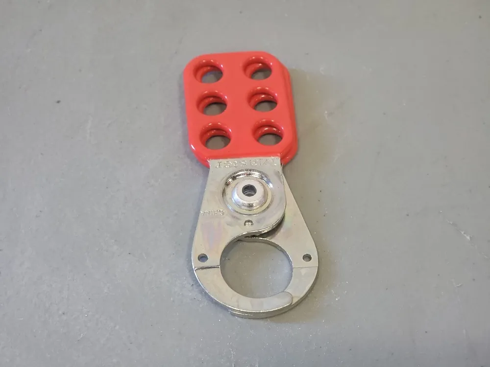 420 Vinyl Coated Steel Lockout Hasp 1" (25mm) (Box of 8)