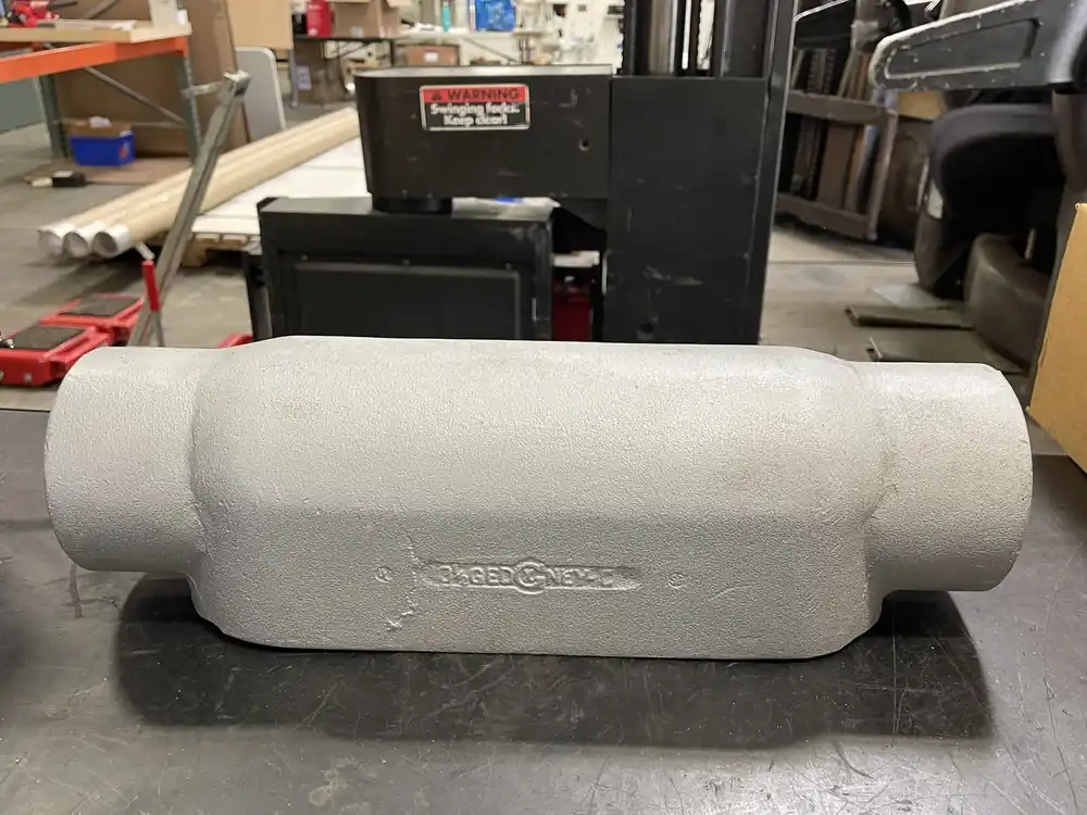 3-1/2" Aluminum Conduit Body C350A