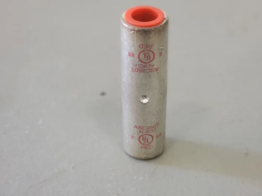 250 MCM, Red AL9CU Compression Splice ASC250T