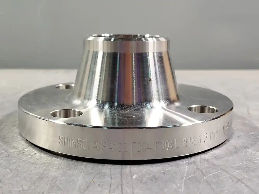 2" Class 150 Weld Neck Raised Face Flange A/SA182 F304/F304L B16.5