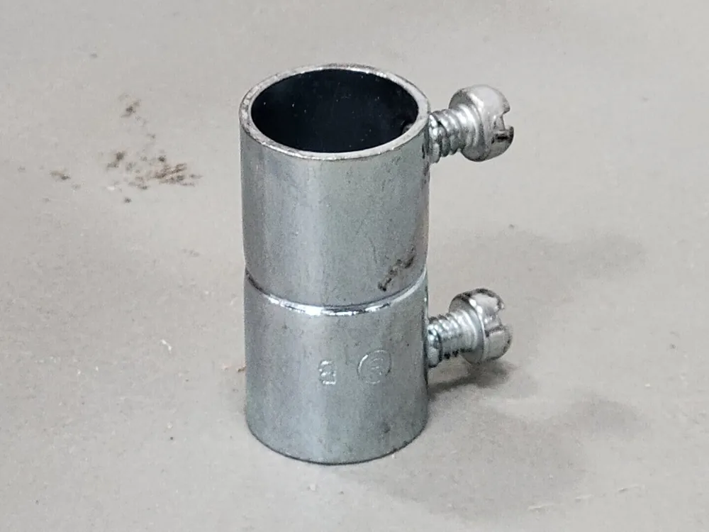 1/2" EMT Set Screw Coupling CI5504 (Box of 57)