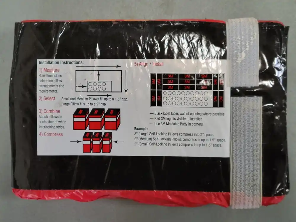 3" x 6" x 9" Fire Barrier Pillow FB369SL