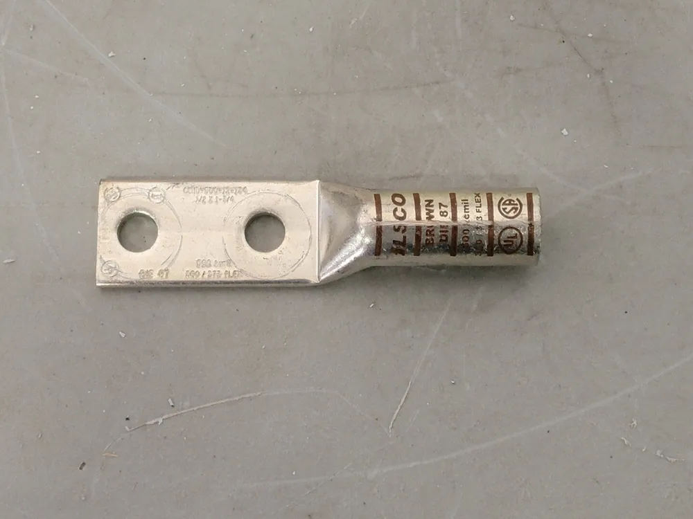 500-kcmil Double Hole Compression Lug CLND-500-12-134 (Box of 36)