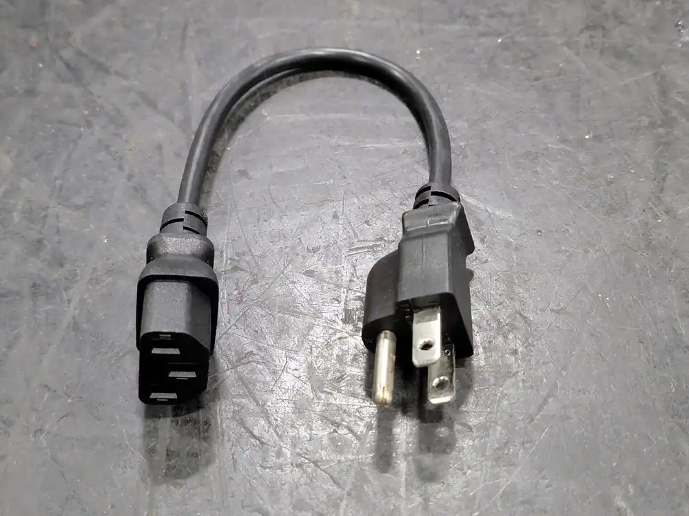 Universal Power Cord 18 AWG 1 ft. (Box of 196)