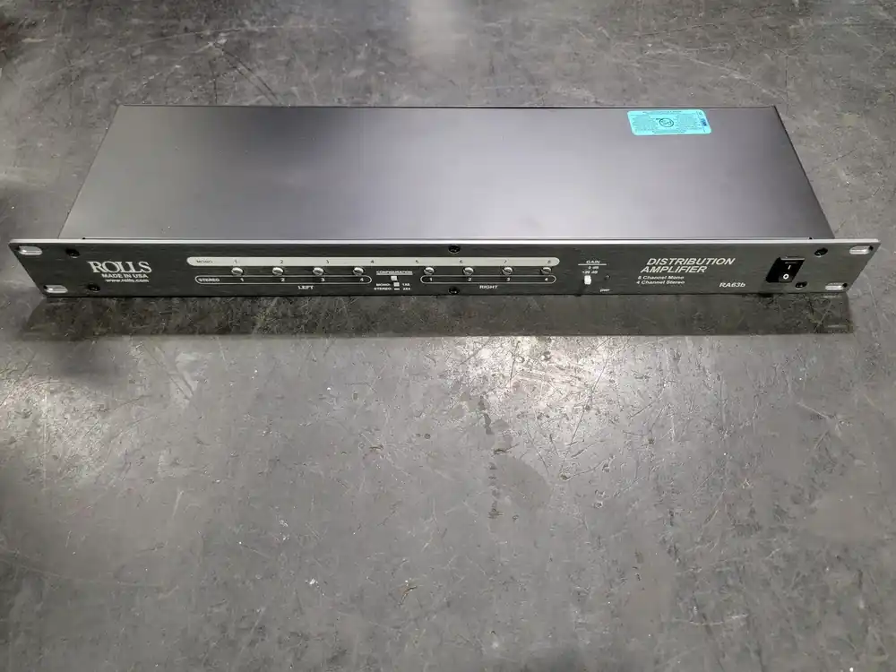 8 Channel Distribution Amplifier RA63B