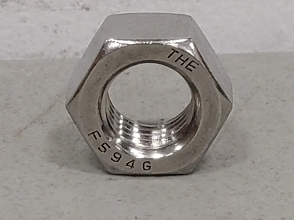 5/8" Stainless Steel Hex Nut THE F594G (Box of 250)