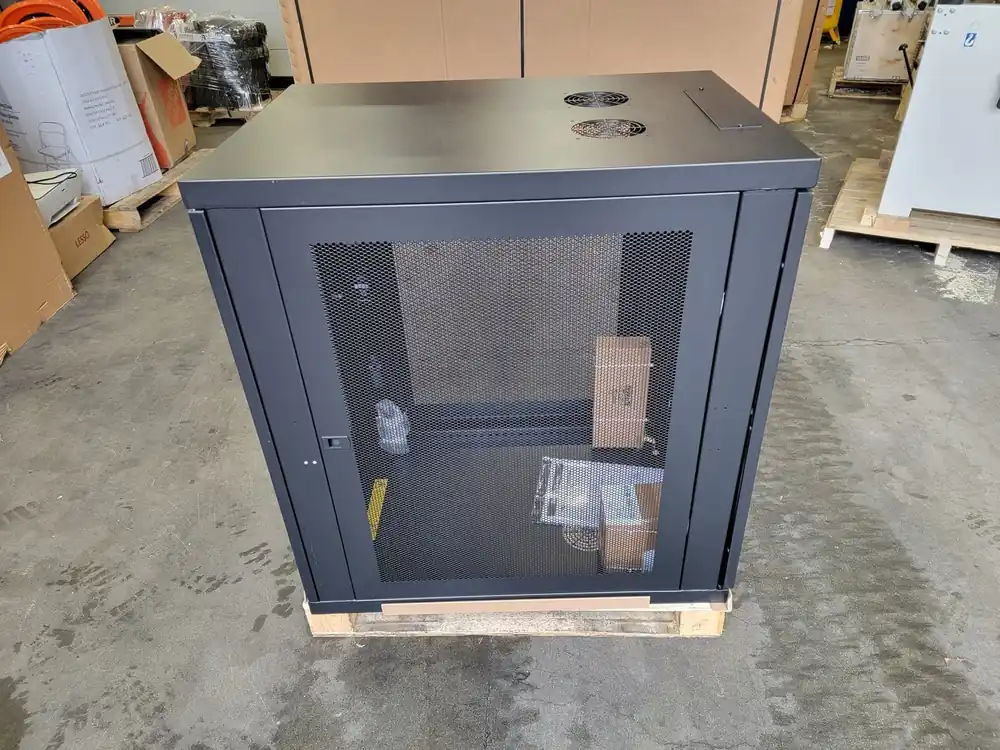 SmartRack 18U Mid-Depth Half-Height Rack Enclosure Cabinet SR18UB