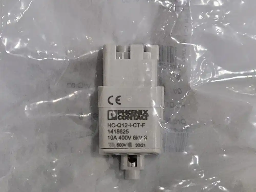 Contact Insert HC-Q12-I-CT-F, 1418625, 10A 400V 6KV (Box of 407)