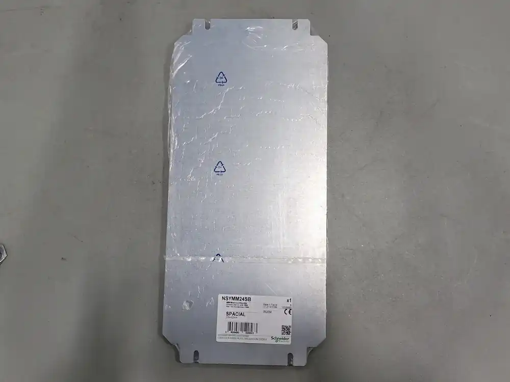 Spacial SBM Metal Mounting Plate NSYMM24SB, 200x400mm (Box of 12)