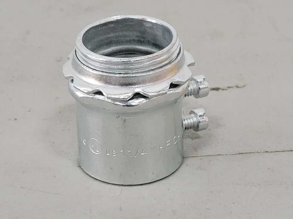 1-1/4" Steel Set Screw Connector SC-125S1 (Box of 10)