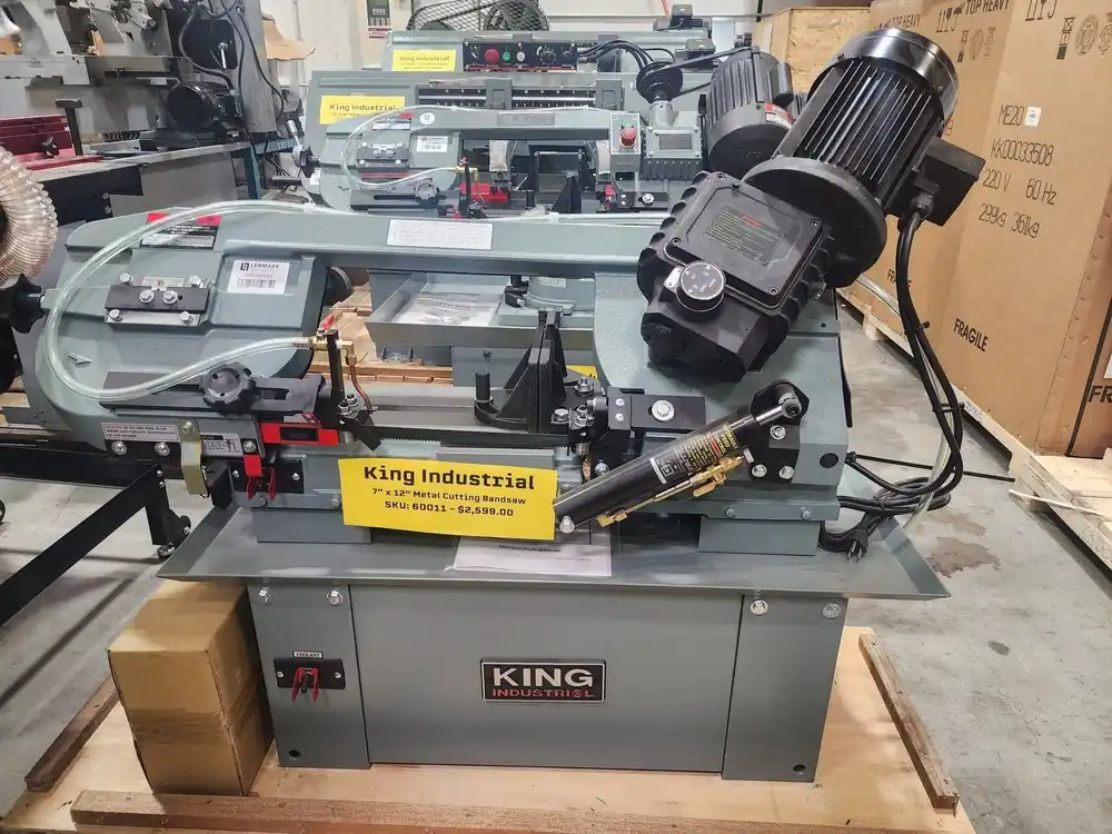 7" x 12" Metal Cutting Bandsaw KC-712GH-5