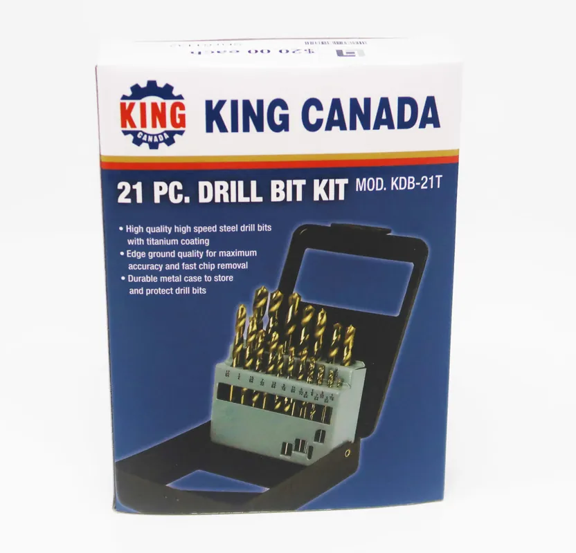 21 pc. Drill Bit Kit KDB-21T
