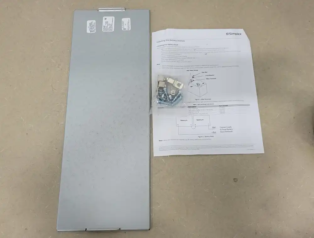 Battery Shelf Sub-Assembly 4100-0650