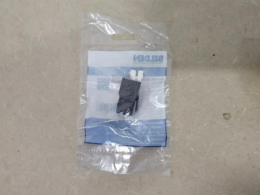 REVConnect 10GX UTP T568A/B Black Modular Jack RVAMJKUBK-S1 (Box of 40)