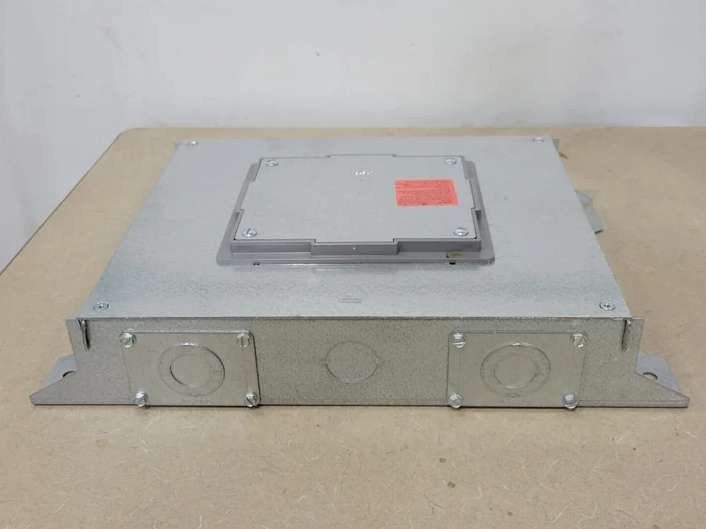 RFBA 4 Gang 3" Depth Rectangular Cover Floor Box RFBA4R30