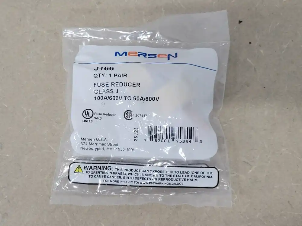 100A to 60A Class J 600V Fuse Reducer J166