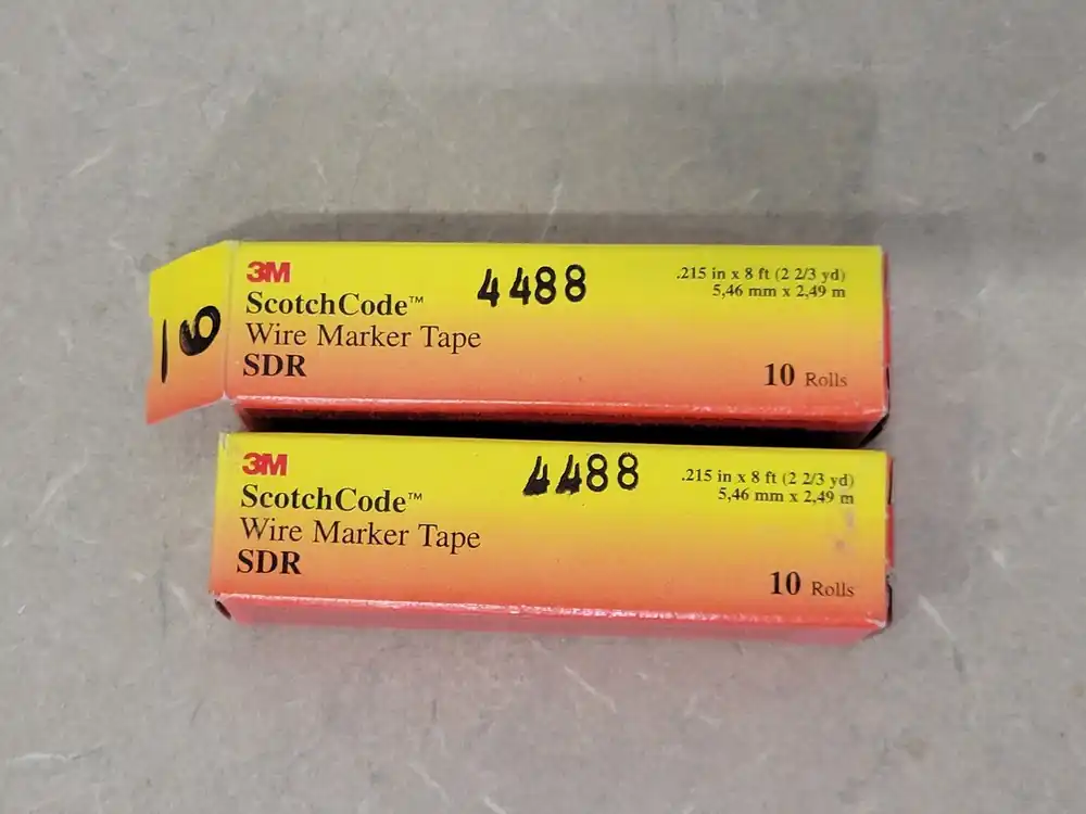 Number 9 Wire Marker Tape SDR 4488 (Lot of 19)